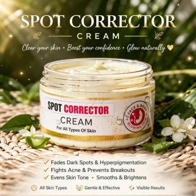 Spot corrector cream